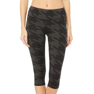Alo Airbrush Capri - Houndstooth